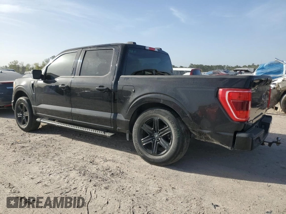 2021 Ford F-150 XL with VIN 1FTEW1CP8MFA25136, listed as a Copart auction lot 49470755 with 91,617 mi miles and Salvage Title. Bid and sale history available at carsss.com. Image 2.