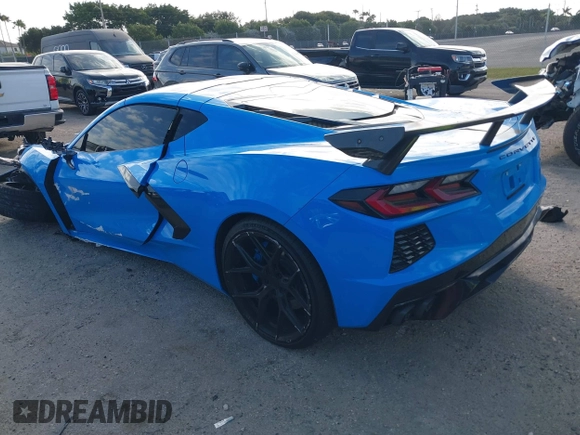 2022 Chevrolet Corvette 1LT with VIN 1G1YA2D40N5107268, listed as a IAAI auction lot 41083919 with 10,368 mi miles and . Bid and sale history available at DreamBid. Image 3.