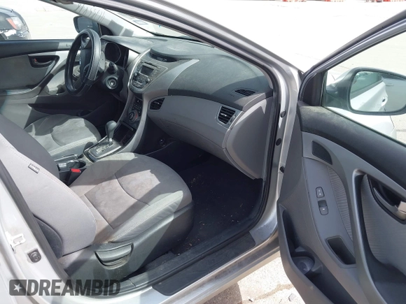 2013 Hyundai Elantra GLS z VIN 5NPDH4AE6DH257524, wystawiony jako IAAI lot #41755876 z przebiegiem 198 554 mil mil oraz . Historia ofert i sprzedaży dostępna na DreamBid. Obrazek 5.