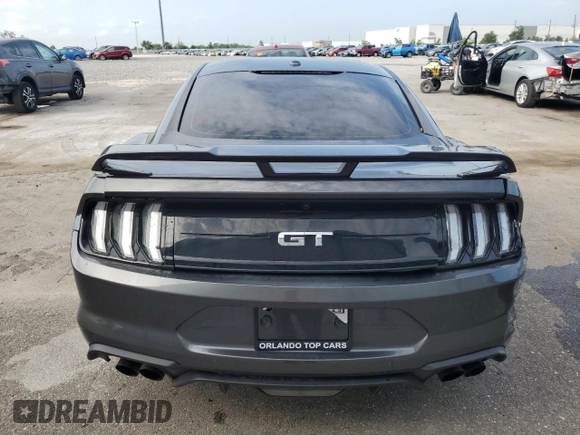 2018 Ford Mustang GT z VIN 1FA6P8CF3J5184722, wystawiony jako Copart lot #60317625 z przebiegiem 22 440 mil mil oraz Szkoda całkowita • Salvage title. Historia ofert i sprzedaży dostępna na DreamBid. Obrazek 6.