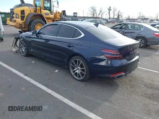 2022 Genesis G70 3.3T z VIN KMTG54TE7NU081644, wystawiony jako IAAI lot #41139818 z przebiegiem 44 953 mil mil oraz . Historia ofert i sprzedaży dostępna na DreamBid. Obrazek 3.