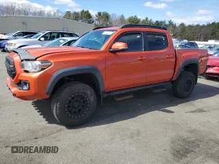 2017 Toyota Tacoma SR5 with VIN 3TMCZ5AN4HM055103, listed as a Copart auction lot 49239365 with 183,286 mi miles and Salvage Title. Bid and sale history available at carsss.com. Image 1.