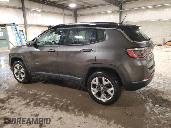 2021 Jeep Compass Limited z VIN 3C4NJDCB8MT604489, wystawiony jako Copart lot #88995645 z przebiegiem 49 357 mil mil oraz Czysty tytuł • Clean title. Historia ofert i sprzedaży dostępna na DreamBid. Obrazek 2.