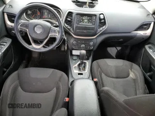 2017 Jeep Cherokee Latitude with VIN 1C4PJMCBXHW528444, listed as a Copart auction lot 49841645 with 97,361 mi miles and Salvage Title. Bid and sale history available at carsss.com. Image 8.