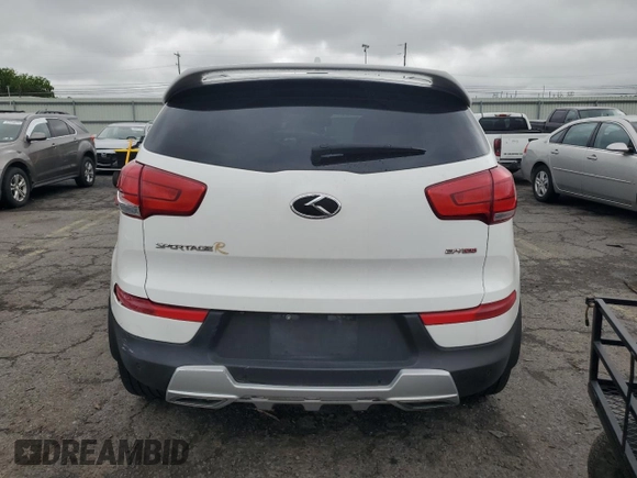 2015 Kia Sportage EX with VIN KNDPCCAC9F7692369, listed as a Copart auction lot 58847895 with 250,000 mi miles and Salvage title. Bid and sale history available at DreamBid. Image 6.