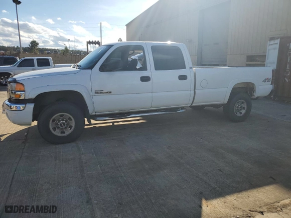 2006 GMC Sierra 3500 SRW SLE2 with VIN 1GTHK33D06F224453, listed as a Copart auction lot 85389974 with NaN miles and Salvage Title. Bid and sale history available at carsss.com. Image 1.