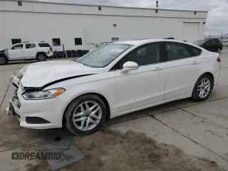 2015 Ford Fusion SE with VIN 3FA6P0H70FR127840, listed as a Copart auction lot 47652545 with 128,081 mi miles and Salvage Title. Bid and sale history available at DreamBid. Image 1.