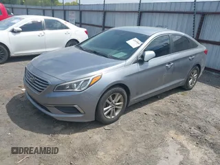 2017 Hyundai Sonata 2.4L with VIN 5NPE24AF1HH443556, listed as a IAAI auction lot 42059889 with 179,662 mi miles and . Bid and sale history available at carsss.com. Image 2.