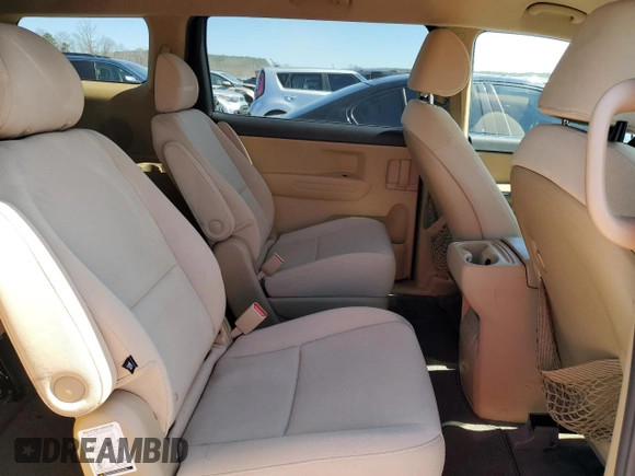 2015 Kia Sedona LX with VIN KNDMB5C15F6020392, listed as a Copart auction lot 49422195 with 176,461 mi miles and Salvage Title. Bid and sale history available at carsss.com. Image 11.