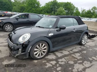 2017 MINI Convertible Cooper S z VIN WMWWG9C50H3C22789, wystawiony jako Copart lot #61432535 z przebiegiem 43 131 mil mil oraz Szkoda całkowita • Salvage title. Historia ofert i sprzedaży dostępna na DreamBid. Obrazek 1.