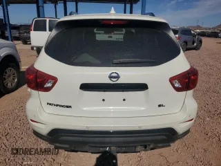 2020 Nissan Pathfinder SL z VIN 5N1DR2CNXLC643271, wystawiony jako Copart lot #43606295 z przebiegiem 35 080 mil mil oraz Szkoda całkowita • Salvage title. Historia ofert i sprzedaży dostępna na DreamBid. Obrazek 6.