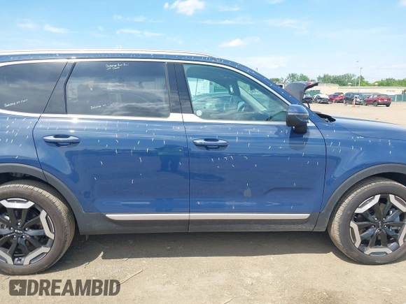 2025 Kia Telluride S with VIN 5XYP64GC6SG581215, listed as a IAAI auction lot 42295271 with 17,941 mi miles and . Bid and sale history available at DreamBid. Image 13.