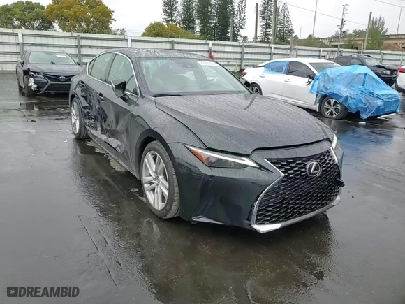 2023 Lexus IS with VIN JTHCA1D21P5126293, listed as a Copart auction lot 89266235 with 8,628 mi miles and Salvage Title. Bid and sale history available at carsss.com. Image 10.