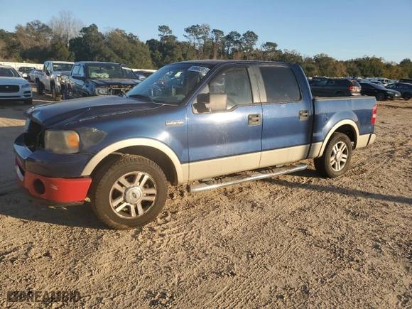 2008 Ford F-150 XLT with VIN 1FTPW12V88FA83343, listed as a Copart auction lot 88690395 with NaN miles and Salvage Title. Bid and sale history available at carsss.com. Image 1.