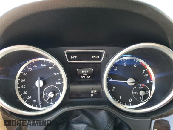 2015 Mercedes-Benz M ML 350 with VIN 4JGDA5JB9FA474104, listed as a Copart auction lot 52978295 with 123,108 mi miles and Clean Title. Bid and sale history available at carsss.com. Image 9.