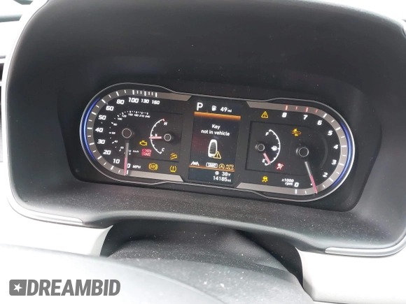 2024 Hyundai Tucson SEL z VIN KM8JBCDE8RU313983, wystawiony jako IAAI lot #41335706 z przebiegiem 14 185 mil mil oraz . Historia ofert i sprzedaży dostępna na DreamBid. Obrazek 7.