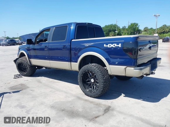 2010 Ford F-150 XL with VIN 1FTFW1EV7AKC34838, listed as a IAAI auction lot 41962185 with 141,456 mi miles. Bid and sale history available at carsss.com. Image 3.