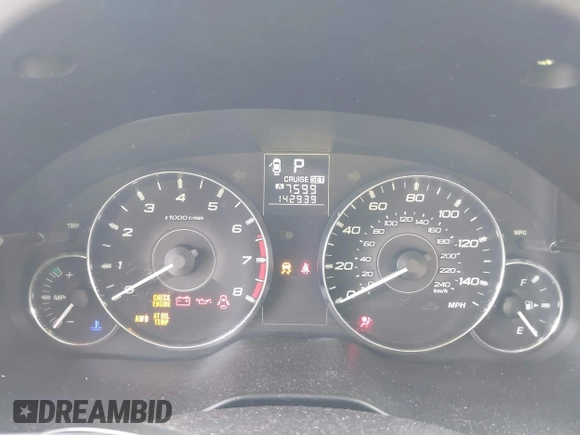 2011 Subaru Legacy Premium Power Moon with VIN 4S3BMBG64B3227213, listed as a IAAI auction lot 41632456 with 142,939 mi miles and . Bid and sale history available at DreamBid. Image 7.