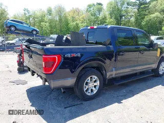 2022 Ford F-150 XL with VIN 1FTEW1EBXNFB14743, listed as a IAAI auction lot 42098808 with 49,314 mi miles and . Bid and sale history available at DreamBid. Image 4.