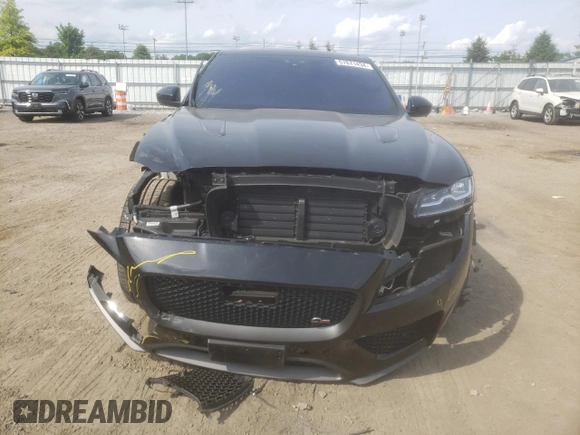 2020 Jaguar F-Pace SVR with VIN SADCZ2EE5LA647869, listed as a Copart auction lot 57671434 with 51,778 mi miles and Salvage Title. Bid and sale history available at DreamBid. Image 5.