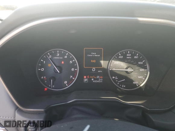 2022 Subaru Outback Onyx XT with VIN 4S4BTGLD9N3101143, listed as a Copart auction lot 52524665 with 46,545 mi miles and Salvage title. Bid and sale history available at DreamBid. Image 9.