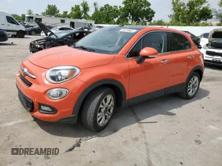 2016 FIAT 500X Lounge with VIN ZFBCFXDT9GP358436, listed as a Copart auction lot 59078905 with 123,978 mi miles and Salvage title. Bid and sale history available at DreamBid. Image 1.