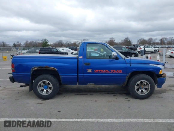 1996 Dodge 1500 with VIN 1B7HC16Z9TS715521, listed as a IAAI auction lot 41842722 with Not Provided miles. Bid and sale history available at carsss.com. Image 13.