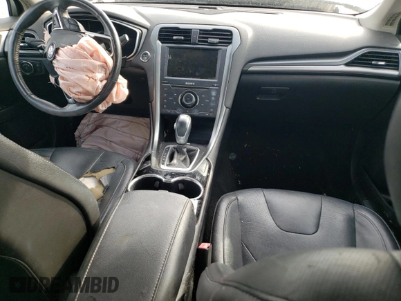 2014 Ford Fusion Titanium Hybrid with VIN 3FA6P0RU7ER333062, listed as a Copart auction lot 53961035 with 160,898 mi miles and Salvage Title. Bid and sale history available at carsss.com. Image 8.