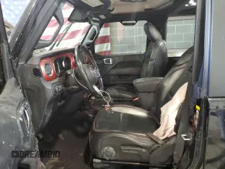 2021 Jeep Wrangler Rubicon with VIN 1C4HJXCG5MW730751, listed as a Copart auction lot 53132894 with 13,552 mi miles and Salvage title. Bid and sale history available at DreamBid. Image 7.