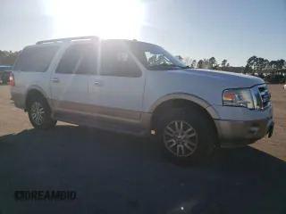 2012 Ford Expedition EL King Ranch with VIN 1FMJK1H57CEF49086, listed as a Copart auction lot 76992584 with Not Provided miles and Salvage Title. Bid and sale history available at carsss.com. Image 4.