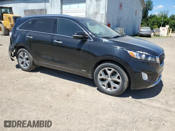 2017 Kia Sorento SX with VIN 5XYPKDA52HG228405, listed as a Copart auction lot 64963725 with 91,079 mi miles and Clean title. Bid and sale history available at DreamBid. Image 4.
