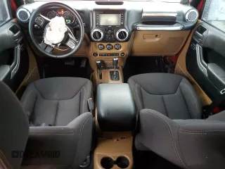 2013 Jeep Wrangler Unlimited Rubicon with VIN 1C4HJWFG6DL565462, listed as a Copart auction lot 51333785 with 113,601 mi miles and Salvage title. Bid and sale history available at DreamBid. Image 8.