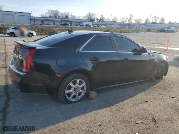 2011 Cadillac CTS Sedan Premium with VIN 1G6DP5ED8B0105994, listed as a Copart auction lot 85849354 with 0 mi miles and Salvage Title. Bid and sale history available at carsss.com. Image 3.