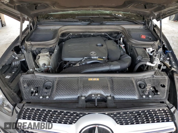 2023 Mercedes-Benz GLE 350 with VIN 4JGFB4KB5PA918384, listed as a Copart auction lot 59323955 with 35,607 mi miles and Salvage title. Bid and sale history available at DreamBid. Image 11.