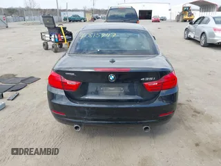 2015 BMW 4 Series 435i with VIN WBA3T3C51FP939555, listed as a IAAI auction lot 41815749 with 57,480 mi miles and . Bid and sale history available at carsss.com. Image 17.
