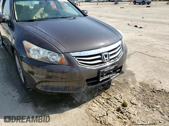 2012 Honda Accord EX with VIN 1HGCP2F76CA030175, listed as a Copart auction lot 57324595 with 209,093 mi miles and Salvage title. Bid and sale history available at DreamBid. Image 14.