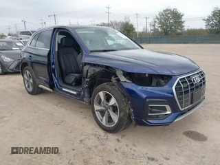 2023 Audi Q5 Premium Plus z VIN WA1BBAFY2P2078231, wystawiony jako IAAI lot #41601204 z przebiegiem 35 007 mil mil oraz . Historia ofert i sprzedaży dostępna na DreamBid. Obrazek 1.