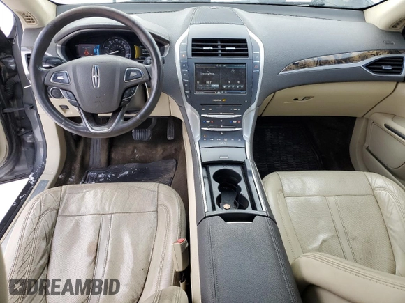 2015 Lincoln MKZ Hybrid with VIN 3LN6L2LU6FR608220, listed as a Copart auction lot 45804015 with 164,676 mi miles and Salvage Title. Bid and sale history available at DreamBid. Image 8.