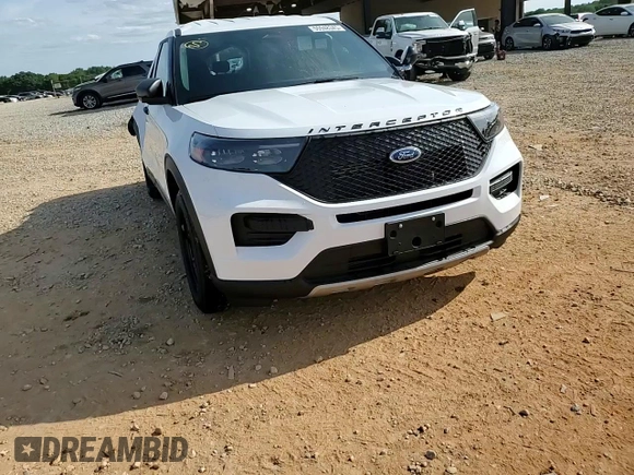 2025 Ford Explorer with VIN 1FM5K8AC8SGA31834, listed as a Copart auction lot 55948345 with 56 mi miles and Salvage title. Bid and sale history available at DreamBid. Image 15.