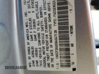 2009 Honda Accord LX-P with VIN 1HGCP264X9A047138, listed as a Copart auction lot 53430355 with 223,453 mi miles and Salvage Title. Bid and sale history available at DreamBid. Image 14.