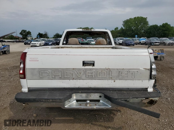 1996 Chevrolet Silverado 1500 with VIN 1GCEC14M5TZ124085, listed as a Copart auction lot 59532234 with 137,619 mi miles and Non Repairable. Bid and sale history available at DreamBid. Image 6.