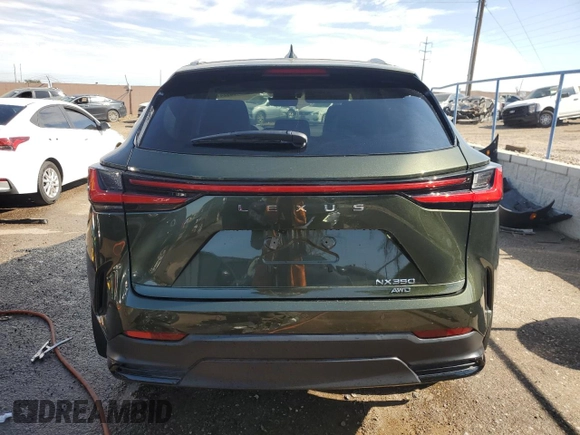 2022 Lexus NX 350 Premium z VIN 2T2GGCEZ5NC007649, wystawiony jako Copart lot #66188924 z przebiegiem 6 178 mil mil oraz Szkoda całkowita • Salvage title. Historia ofert i sprzedaży dostępna na DreamBid. Obrazek 6.