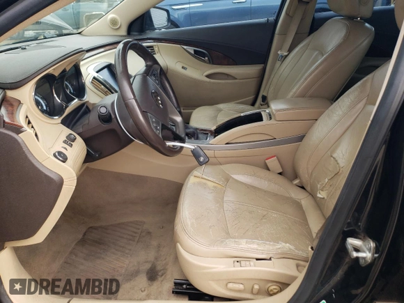 2010 Buick LaCrosse CXL with VIN 1G4GC5GG7AF210837, listed as a Copart auction lot 82328234 with 172,444 mi miles and Salvage title. Bid and sale history available at DreamBid. Image 7.