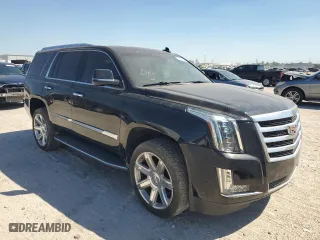 2017 Cadillac Escalade Luxury with VIN 1GYS4BKJ4HR279453, listed as a Copart auction lot 73507924 with 44,905 mi miles and Salvage Title. Bid and sale history available at carsss.com. Image 4.