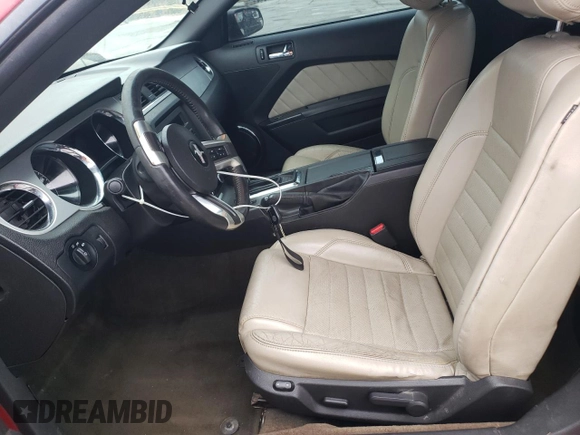 2014 Ford Mustang V6 with VIN 1ZVBP8AM1E5201367, listed as a Copart auction lot 51088215 with 153,209 mi miles and Salvage Title. Bid and sale history available at carsss.com. Image 7.