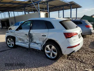 2021 Audi Q5 Prestige with VIN WA1CAAFY5M2038289, listed as a Copart auction lot 87696075 with 45,265 mi miles and Salvage Title. Bid and sale history available at carsss.com. Image 2.