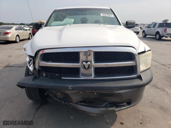 2010 Dodge Ram 1500 SLT with VIN 1D7RV1CT3AS263115, listed as a Copart auction lot 66958924 with 250,334 mi miles and Salvage Title. Bid and sale history available at carsss.com. Image 5.