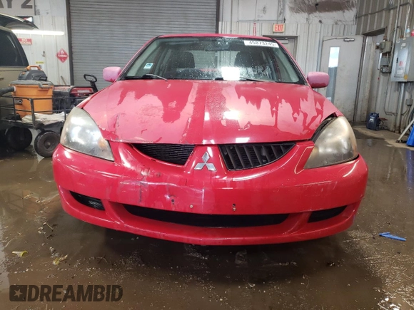 2005 Mitsubishi Lancer OZ-Rally with VIN JA3AJ86E45U026201, listed as a Copart auction lot 45873245 with 181,326 mi miles and Salvage Title. Bid and sale history available at carsss.com. Image 5.