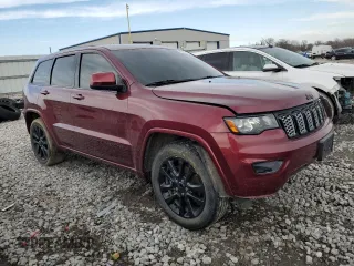 2018 Jeep Grand Cherokee Laredo E with VIN 1C4RJFAG6JC215692, listed as a Copart auction lot 46873295 with 79,396 mi miles and Salvage Title. Bid and sale history available at DreamBid. Image 4.