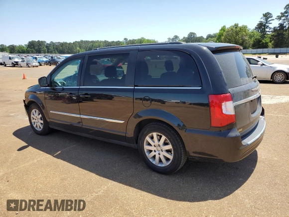2016 Chrysler Town & Country Touring with VIN 2C4RC1BG8GR110695, listed as a Copart auction lot 53125305 with 75,752 mi miles and Salvage Title. Bid and sale history available at carsss.com. Image 2.